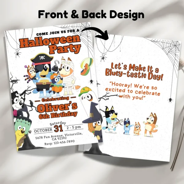 pirate and spooky halloween invitation editable and printable-3