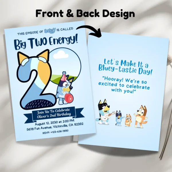 big two energy 2nd birthday bluey invitation editable and printable template-3