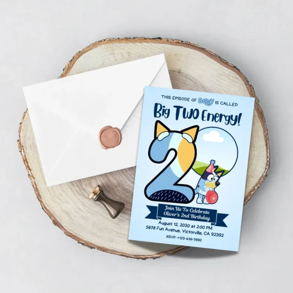 big two energy 2nd birthday bluey invitation editable and printable template-5