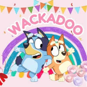 Wackadoo Bluey Invitations