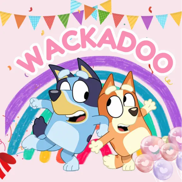 Category Image - Wackadoo Bluey Invitations